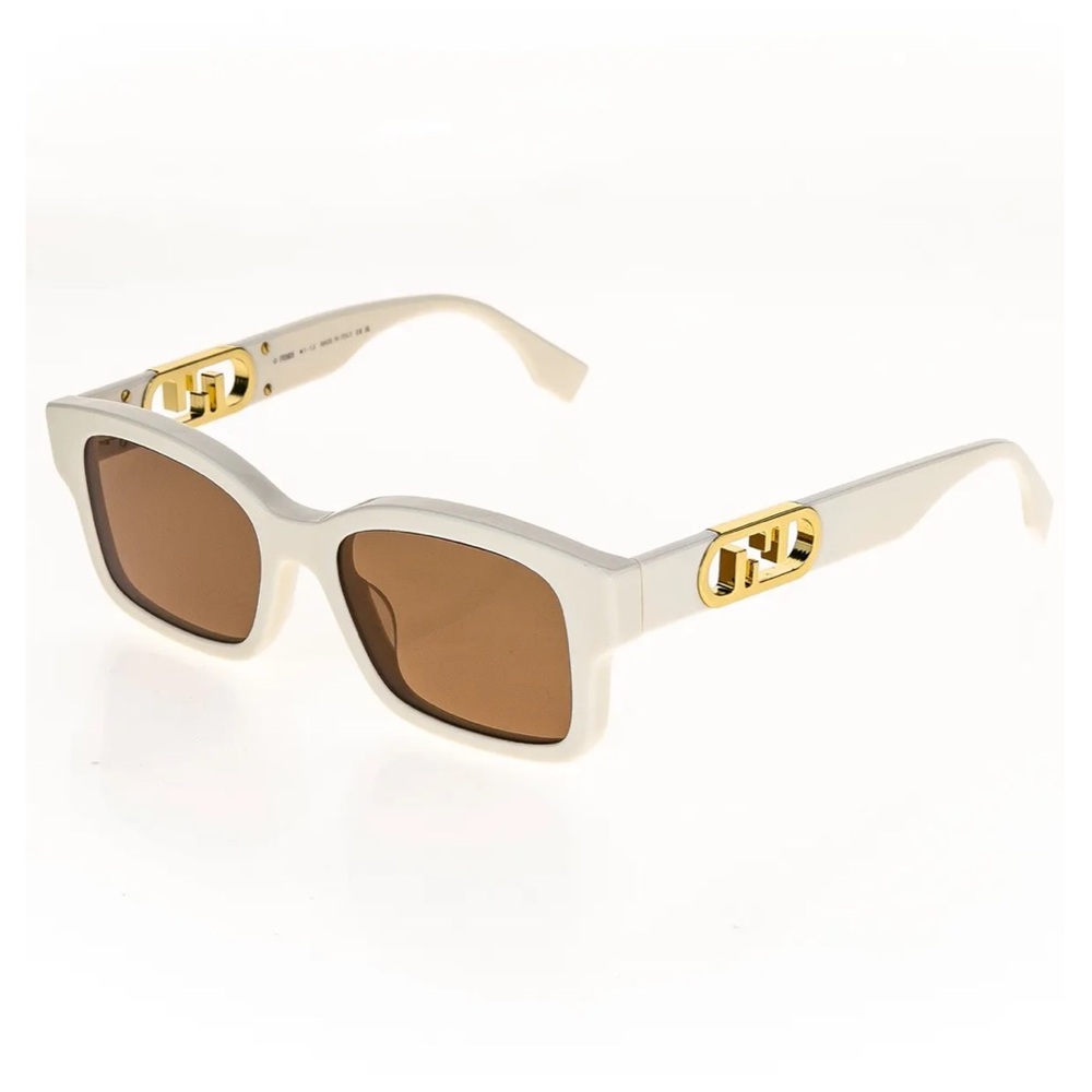 FENDI O’LOCK WHITE SUNGLASSES PERFECT CONDITION